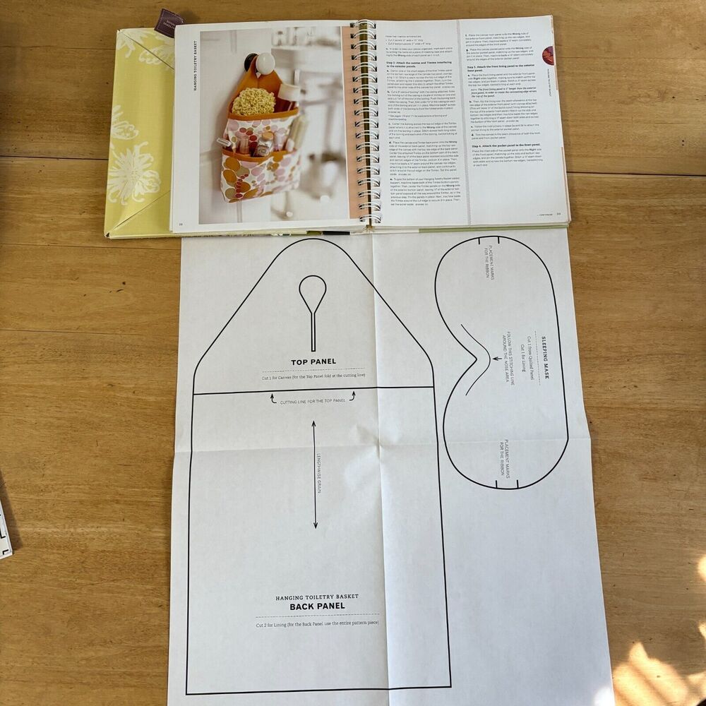 Amy Butler's In Stitches Sewing Projects Book Patterns Included Spiral Bound - Picture 11 of 12